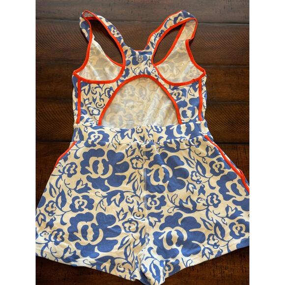 Free People Movement - Romper Playsuit - Blue Floral - Size XS/S - Picture 2 of 7